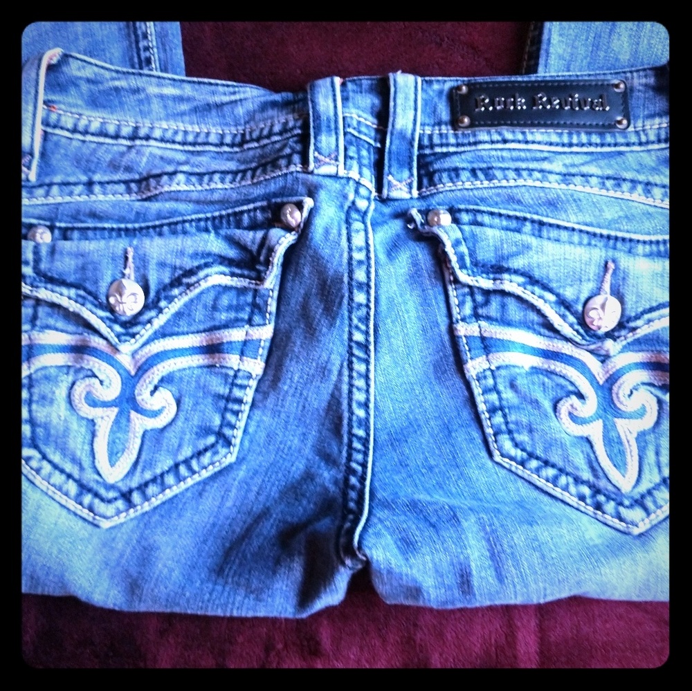 Womens Rock Revival Stephanie Boot Cut size 30x30